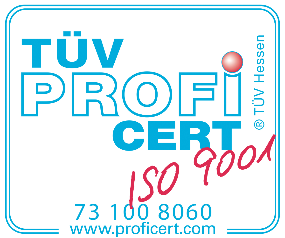 Logo TÜV PROFI CERT Hessen